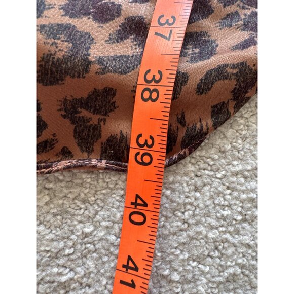 Leopard Print Kimono Cardigan Open Front Lightweight Women’s Outerwear Brown & B - Picture 6 of 6